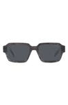 Prada 52mm Square Sunglasses In Stone Grey