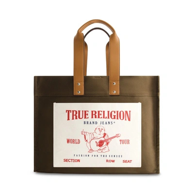 True Religion Tote In Green