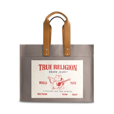 True Religion Tote In Grey