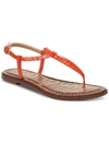 SAM EDELMAN GIGI WOMENS T-STRAP THONG SANDALS