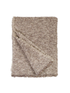Pom Pom At Home Brentwood Throw Blanket In Brown