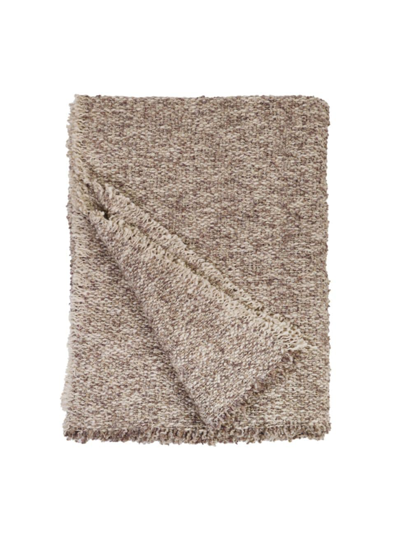 Pom Pom At Home Brentwood Throw Blanket In Pebble