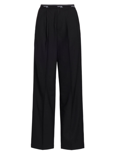 Hommegirls Black Tuxedo Trousers