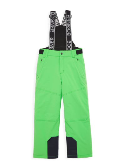 Bogner Little Boy's & Boy's Yuki Ski Trousers In Power Green