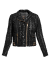 AS BY DF WOMEN'S SAFE & SOUND LEATHER JACKET