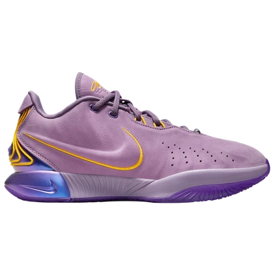 Nike Mens  Lebron Xxi In Violet Dust/university Gold