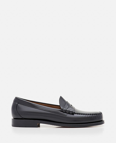 Gh Bass Weejuns Larson Penny Loafers In Black