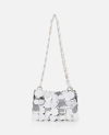 RABANNE SPARKLE NANO SHOULDER BAG