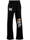 Nahmias X Kodak Black Ktb Cotton Track Pants In Black