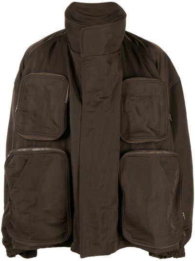 Reebok Ltd X Hed Mayner Parka Jacket In Brown