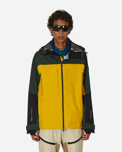 Moncler Grenoble  Brizon Down Jacket Wintercoat In Multicolour