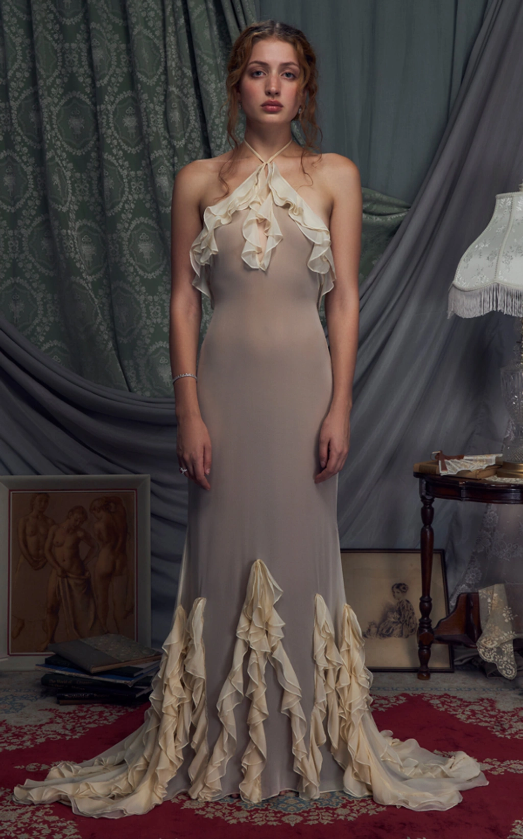 mirror palais silver dress Mirror Palais Dress Starlite