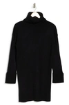 RENEE C RENEE C TURTLENECK LONG SLEEVE SWEATER DRESS