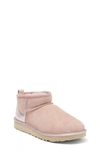 Ugg Ultra Mini Classic Boot In Rose/ Silver