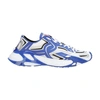Dolce & Gabbana Fast In Maglina Panelled Sneakers In White_bluette
