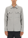 Theory Wool Jacket In Grey