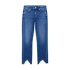 Maje Pachafranbis Chewed Hem Skinny Jeans In Bleu