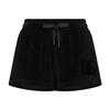 DOLCE & GABBANA CHENILLE SHORTS WITH EMBROIDERY
