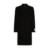 Dolce & Gabbana Black Wool Stretch 3 Piece Two Button Suit In Black
