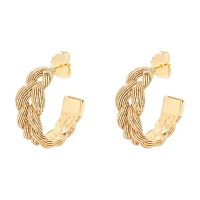 Aurelie Bidermann Grisell Earrings In Gold