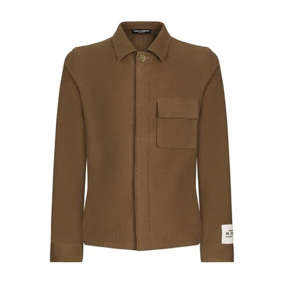 DOLCE & GABBANA SPORTY STRETCH FUSTIAN SHIRT