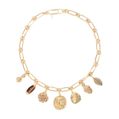 Aurelie Bidermann Lucius Necklace In Gold