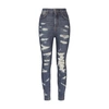 Dolce & Gabbana Skinny-fit Jeans With Rips In Combined_colour