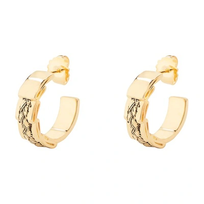 Aurelie Bidermann Kilda Earrings In Gold