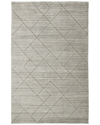 Weave & Wander Tatem Transitional Solid Accent Rug In Ivory