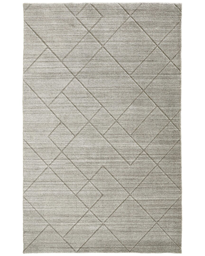 Weave & Wander Tatem Transitional Solid Accent Rug In Ivory