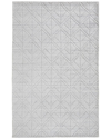 Weave & Wander Tatem Transitional Solid Accent Rug In White