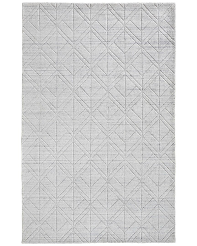 Weave & Wander Tatem Transitional Solid Accent Rug In White