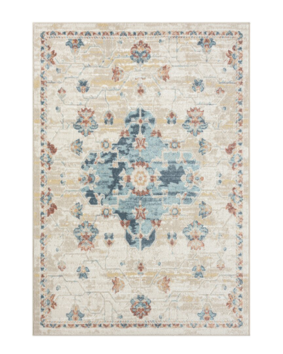 Lr Home Averie Traditional Medallion Area Rug In Blue