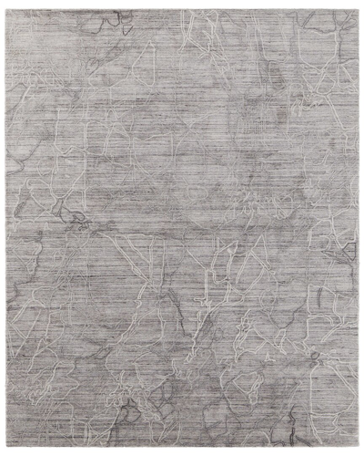 Weave & Wander Archor Modern Abstract Area Rug In Gray
