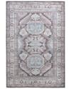 Weave & Wander Prescott Transitional Medallion Accent Rug In Gray