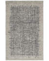 Weave & Wander Carrick Transitional Abstract Accent Rug In Gray