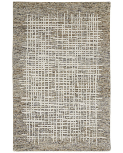 Weave & Wander Carrick Transitional Abstract Accent Rug In Tan