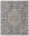 Weave & Wander Gilford Transitional Medallion Accent Rug In Blue
