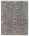 Weave & Wander Gilford Transitional Medallion Accent Rug In Blue