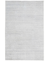 Weave & Wander Tatem Transitional Solid Accent Rug In White