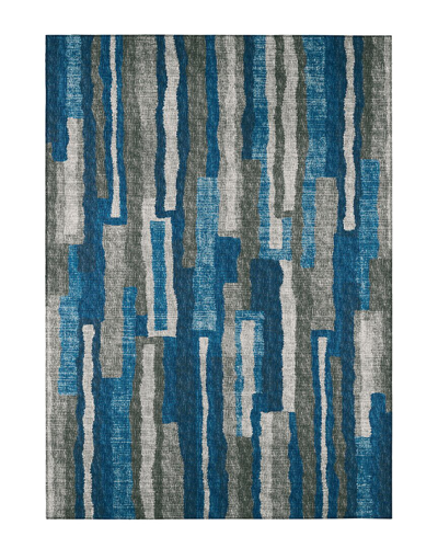 Addison Rugs Bravado Indoor/outdoor Washable Rug In Blue