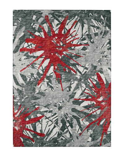 Addison Rugs Bravado Indoor/outdoor Washable Rug In Red
