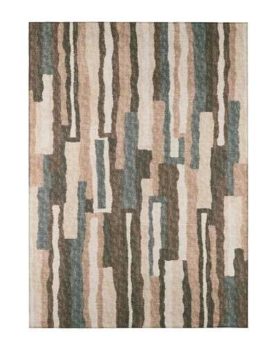Addison Rugs Bravado Indoor/outdoor Washable Rug In Brown