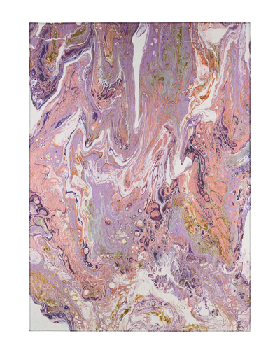 Addison Rugs Karina Indoor/outdoor Washable Rug In Purple