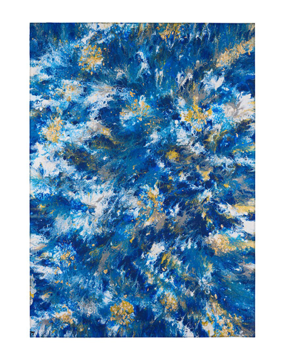 Addison Rugs Karina Indoor/outdoor Washable Rug In Blue