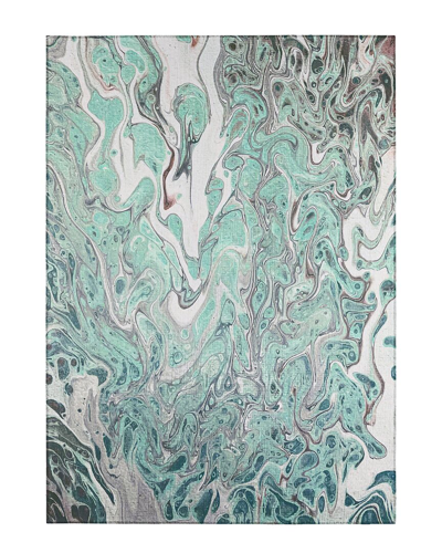 Addison Rugs Karina Indoor/outdoor Washable Rug In Green