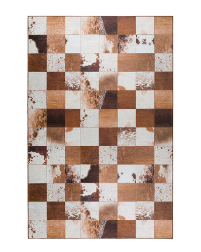 Addison Rugs Laredo Indoor/outdoor Washable Rug In Brown