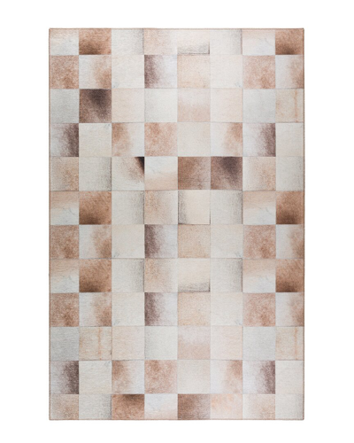 Addison Rugs Laredo Indoor/outdoor Washable Rug In Beige