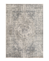 Ar Rugs Alpine Dale Medallion Runner Rug In Gray