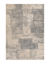 Ar Rugs Alpine Cel Abstract Runner Rug In Blue